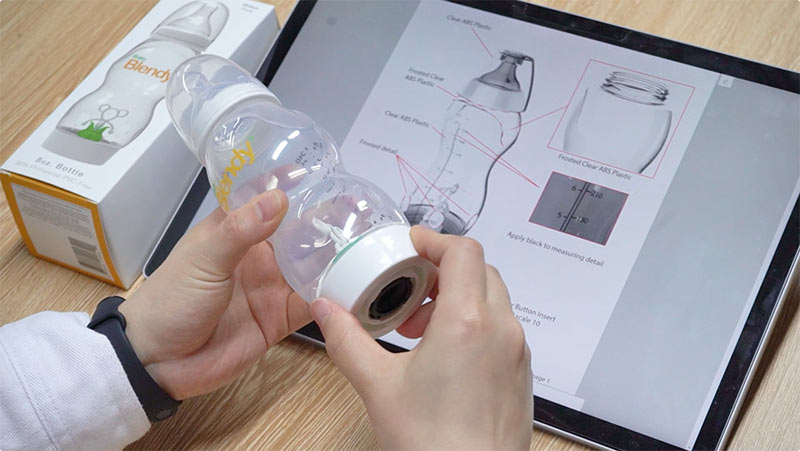 diseño de batidora para bebés