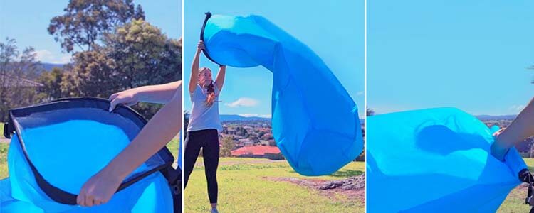 صالة الاستراحة القابلة للنفخ